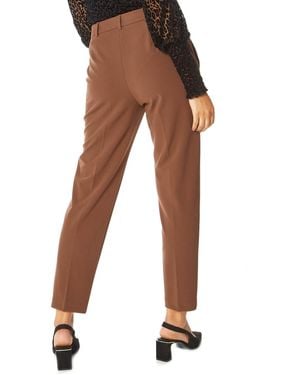 Roman Straight Leg Stretch Trouser - Black