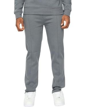 Duck and Cover Chattamere Jogging Bottoms (Petrol) - Grey