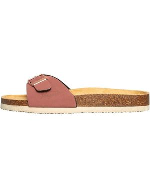Original Penguin Pru Open Toe Slide Sandals - Pink