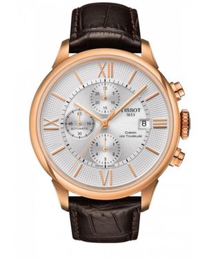Tissot Chemin Des Tourelles Watch T0994273603800 Leather - Grey