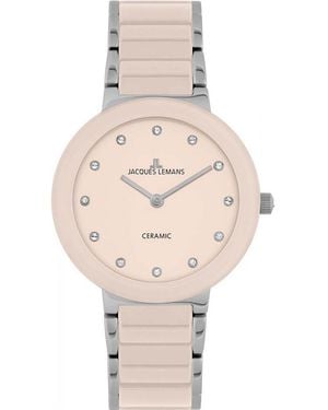 Jacques Lemans 42-7Za Ladies Monaco Watch - Natural