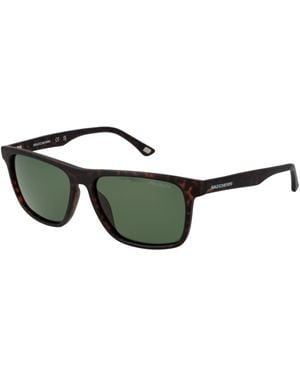 Skechers Sunglasses Se6268 53R 56 - Green