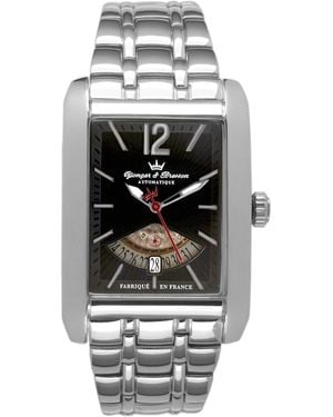 Yonger Stainless Steel Band With Dial - Grey
