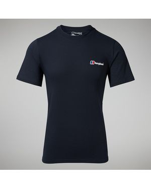 Berghaus Organic Classic Logo Tee Cotton - Blue