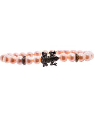 Lancaster Jla-Br-Frog-3-Pu Ladies Bracelet - Black