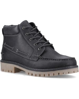 Sperry Top-Sider Baltimore Leren Zwarte Enkelboots