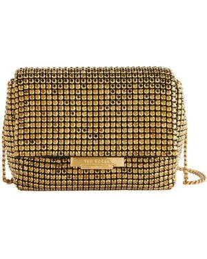 Ted Baker Gliters Crystal Mini Crossbody Bag - Metallic