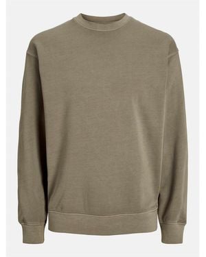 Jack & Jones And Faded Sweat Crw - Green
