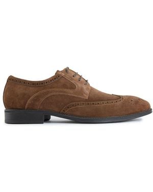 Sole Ldn Guard Brogue Shoes - Brown