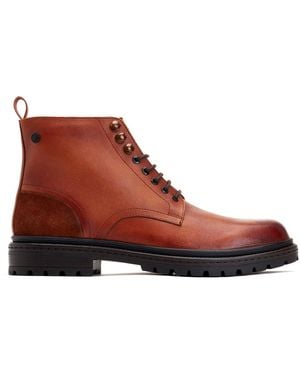 Base London Dettori Work Boots - Black