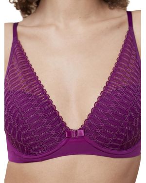 Triumph Aura Spotlight High Apex Plunge - Purple