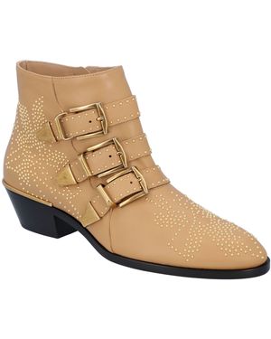 Chloé Chloé Susanna Short Boots - Natural