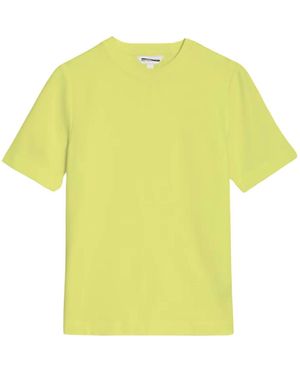 Secret Label Autograph Cotton T-Shirt - Yellow