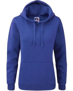 Russell Premium Authentic Hoodie (3-Layer Fabric) (Bright Royal) - Blue