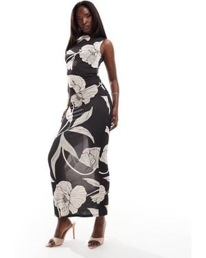 ASOS Co-Ord Slinky Maxi Skirt - White