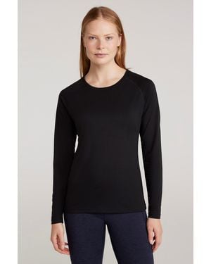 Mountain Warehouse 'Dynamic' Isocool Top Breathable Quick Dry Sports Tee - Black