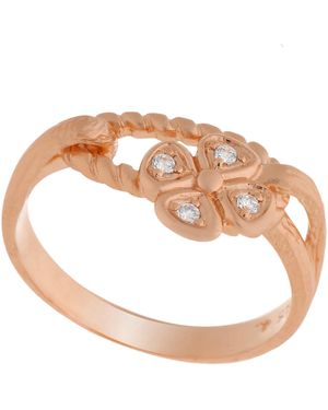 Orphelia 925 Sterling Ring - White