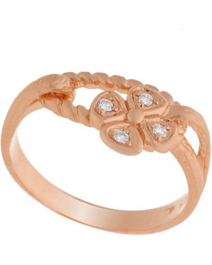 Orphelia 925 Sterling Ring - White