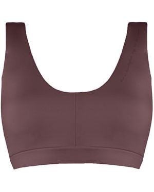 GYMSHARK Whitney Simmons Chocolade Sportbeha - Paars