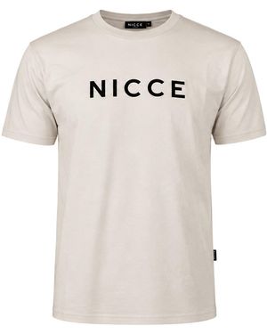 Nicce London Compact T-Shirt - Natural