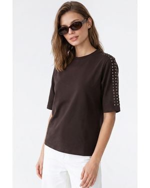 MixRay Blouse - Brown