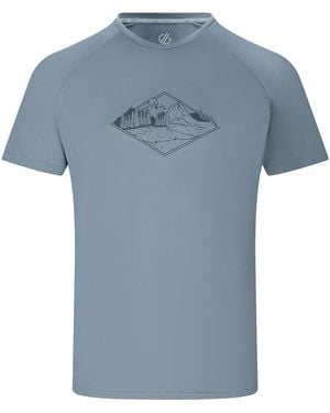 Dare 2b Tech Ii Nature T-Shirt (Mercury) - Blue