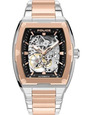 Police Pewjl0072203 Skeletor Watch - Grey