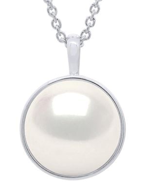 Ateliers Saint Germain Necklace With Beaded Pendant Surroundings Sleek - Metallic