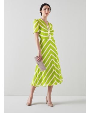 LK Bennett Holzer Dresses, Lime - Yellow