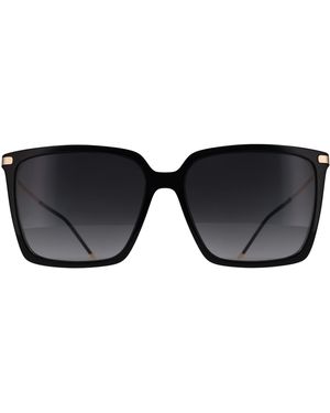 BOSS Square Crystal Gradient 1947/S - Black