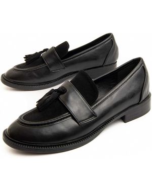 Montevita Moccasins Moccavita18 - Black