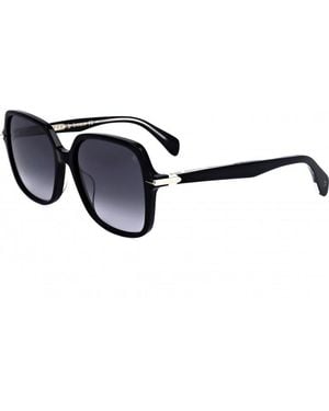 Rag & Bone Rnb1048 G S 55 807 Sunglasses - Blue