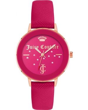 Juicy Couture Jc1264Rghp Ladies Watch - Pink