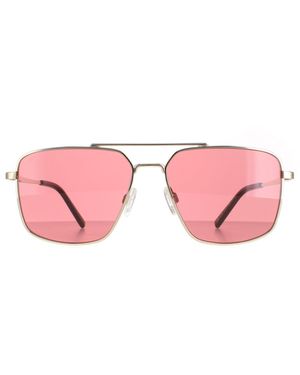Serengeti Aviator Shiny Light Saturn Sedona Aitkin Metal (Archived) - Pink