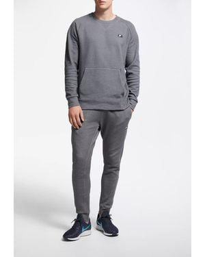 Nike Sportswear Optic Fleece Crew Tracksuit - Grey