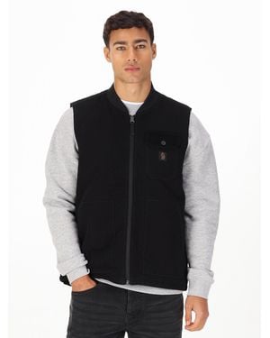 Luke 1977 Vyrnwy Quilted Gilet - Black