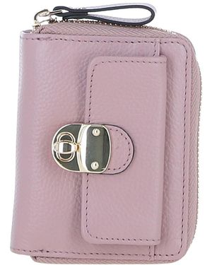 Ashwood Leather 'Sorellia' Real Purse - Pink