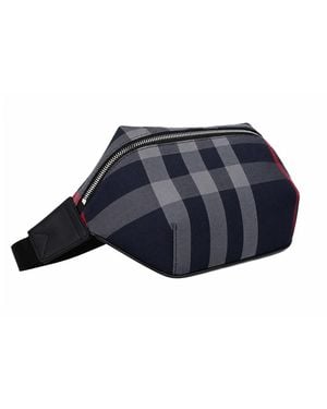Burberry Sonny Check Bumbag - Blue