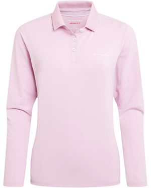 Craghoppers Ladies Thornbury Nosilife Long-Sleeved Golf Polo Shirt (Orchid) - Pink
