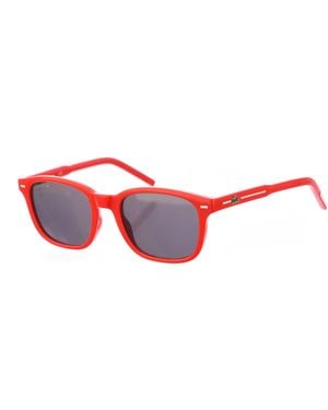 Lacoste Oval Shaped Acetate Sunglasses L3639S - Red
