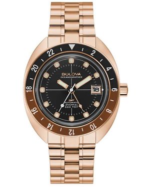 Bulova Oceanographer Rose Watch 97B215 Stainless Steel (Archived) - Metallic