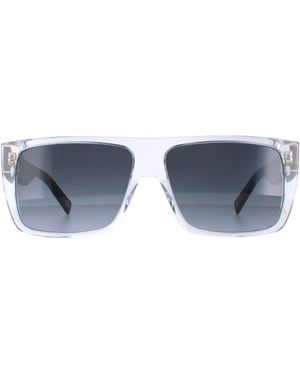 Marc Jacobs Rectangle Crystal Dark Gradient 096/S - Blue