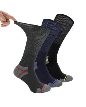 Dr.Socks Multipack Diabetic Work Socks - Blue