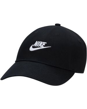 Nike Accessories Clb Wordmark Embroidered Logo Dad Cap - Black