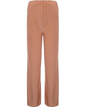 Club L London Wide Leg Slouch Trouser - Brown