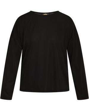 Usha Bloes Met Lange Mouwen - Zwart