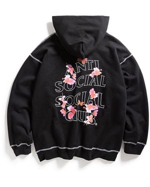 ANTI SOCIAL SOCIAL CLUB Anti Social Club Assc Contrast Stitch Hoodie - Black