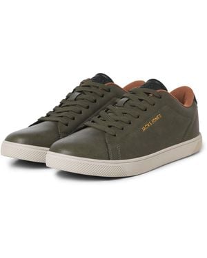 Jack & Jones Bosley Polyurethane Night Trainers - Green
