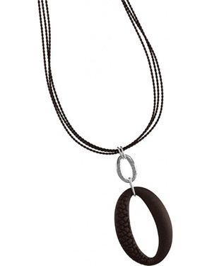 Panarea Cp1M Ladies Necklace Sterling - Metallic