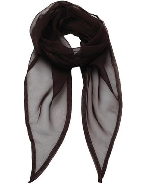 PREMIER Chiffon Oblong Scarf - Black